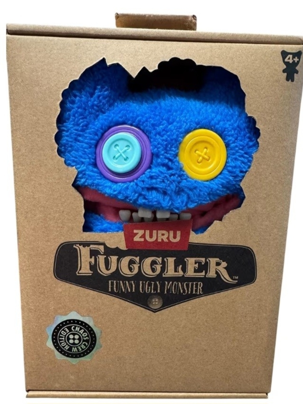 ZURU Fuggler Funny Ugly Monster Plush Toy - Blue